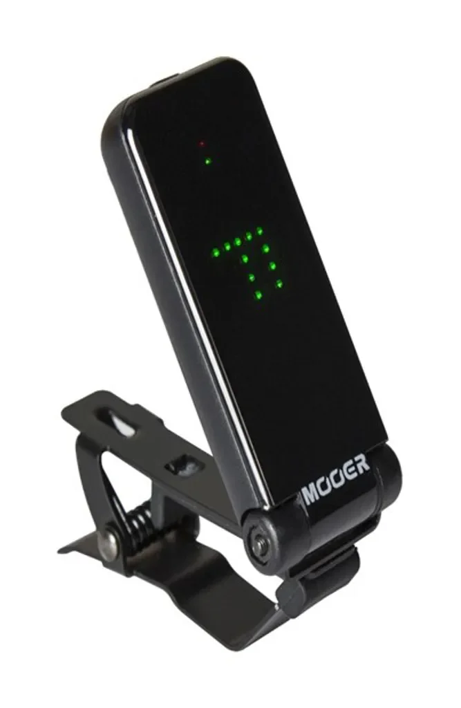 MOOER CT 01 Clip Stimmgerät für Gitarre Bass Ukulele chromatisch