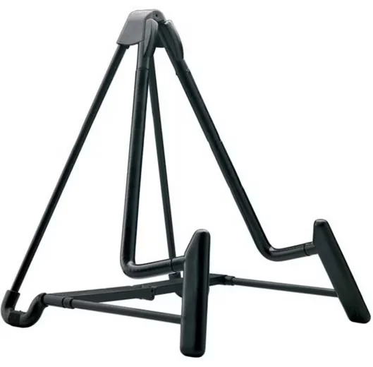 König & Meyer 17581 Heli Gitarrenständer mit Kapodaster schwarz
