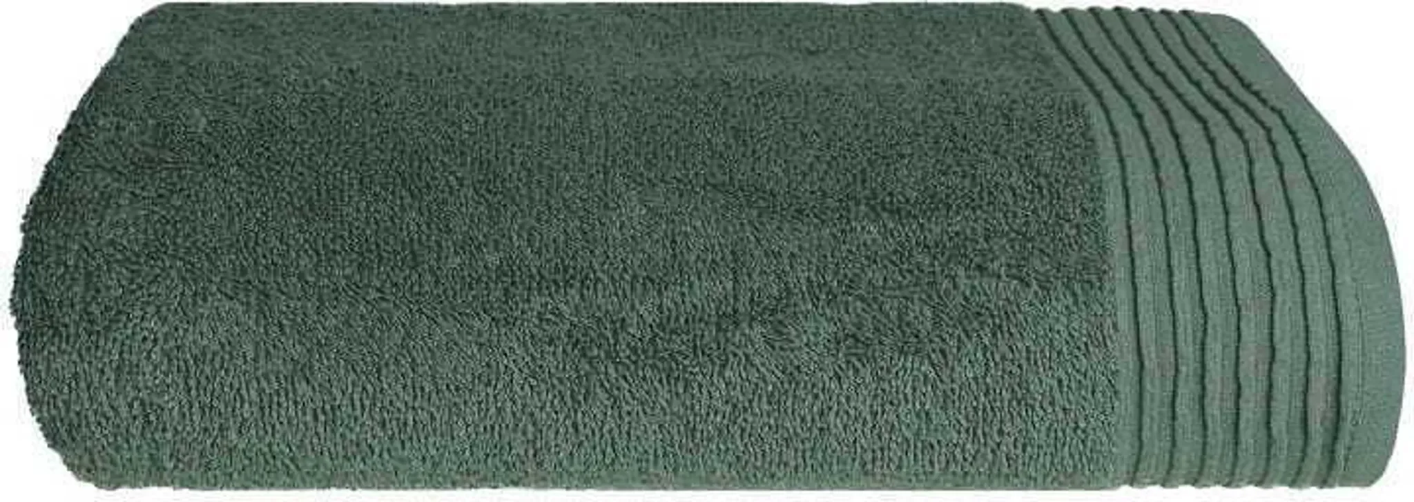 Handtuch „Mallo“ – Baumwolle 50 × 90 cm, Grün