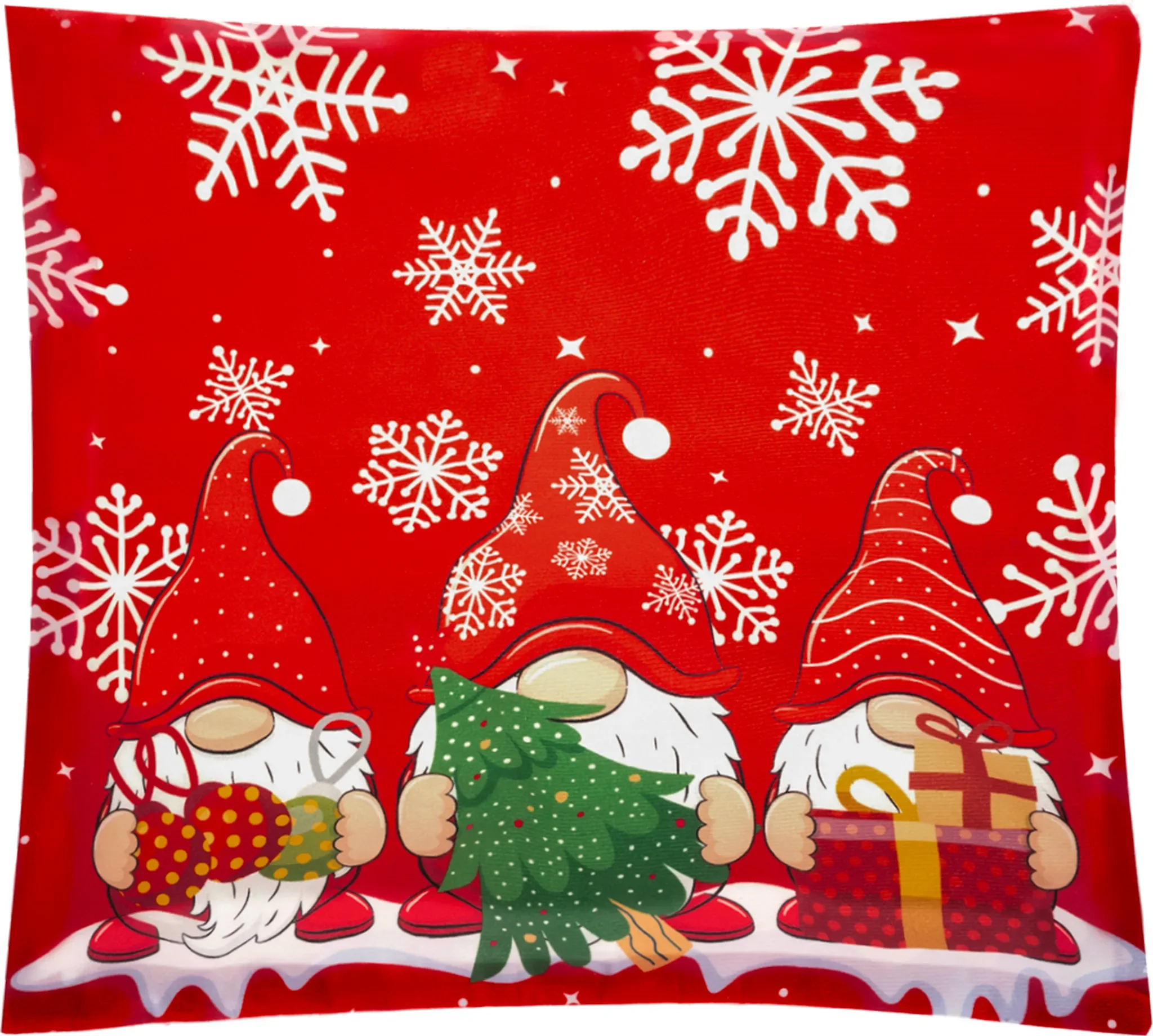 Dekokissenbezug Weihnachten 40 × 40 cm – Motiv „Nussknacker“