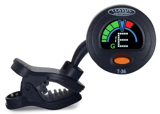 Classic Cantabile T-36 Clip Stimmgerät, 5 Modi, inkl Batterie