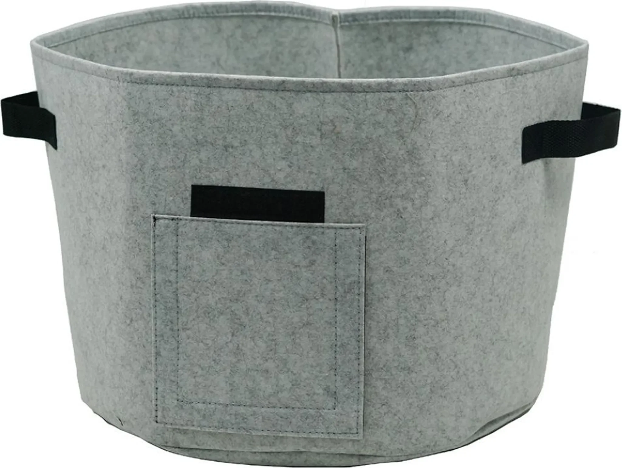 Kondela Pflanzsack GROVIN Typ 2 – Schwarz/Grau (2er-Set)