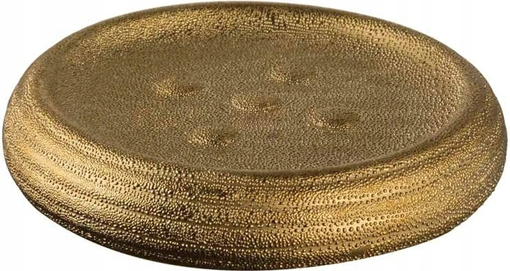 Seifenschale GOLD – Keramik, 12,5 cm