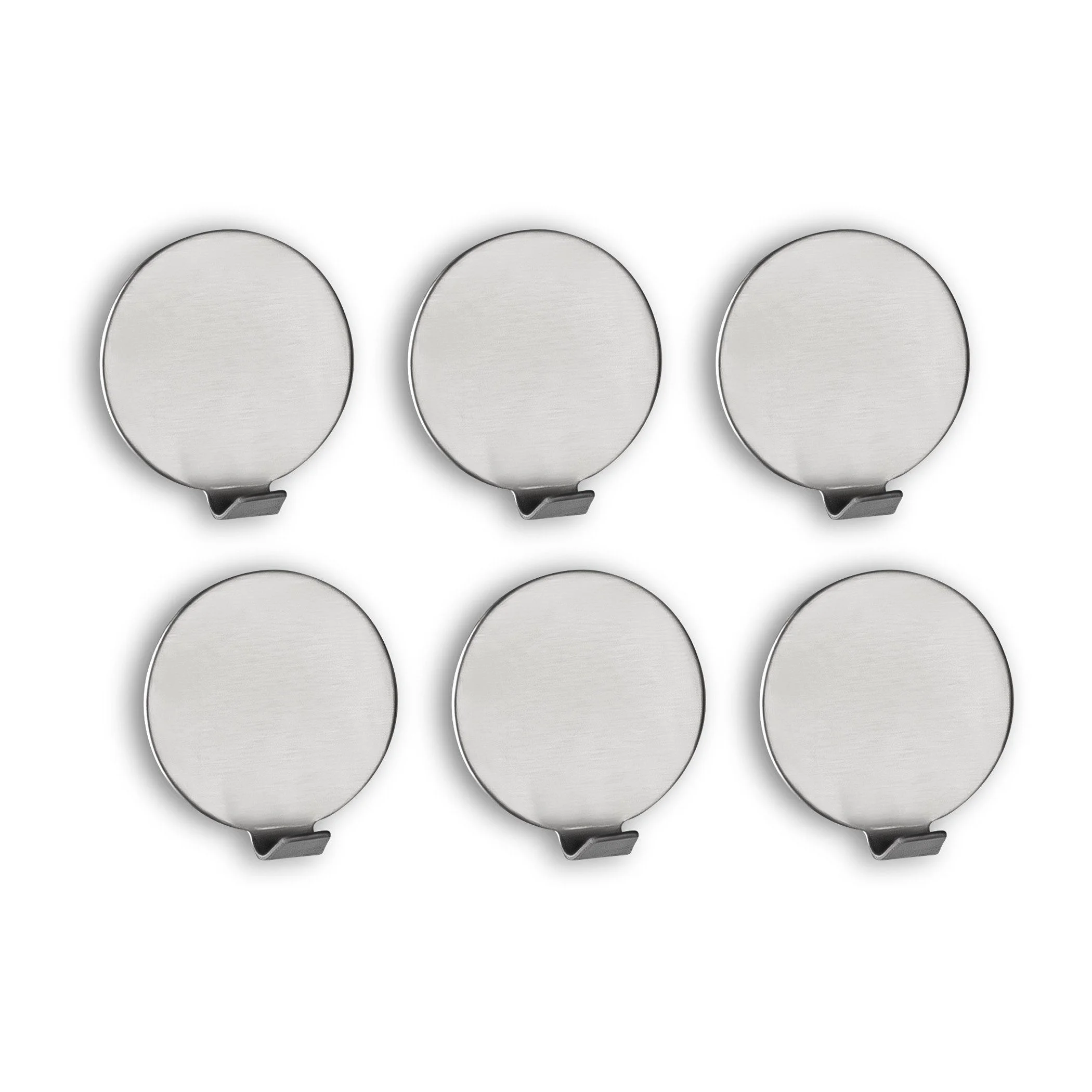 Handtuchhalter Wandhaken Edelstahl – 6er-Set, selbstklebend