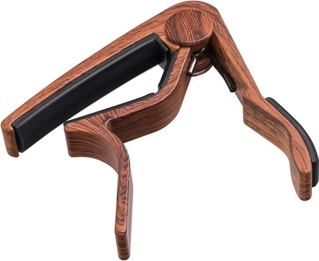 Gitarren Kapodaster Holz für Akustik und E-Gitarre