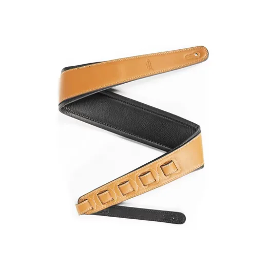 FAME Gitarrengurt breit aus echtem Leder