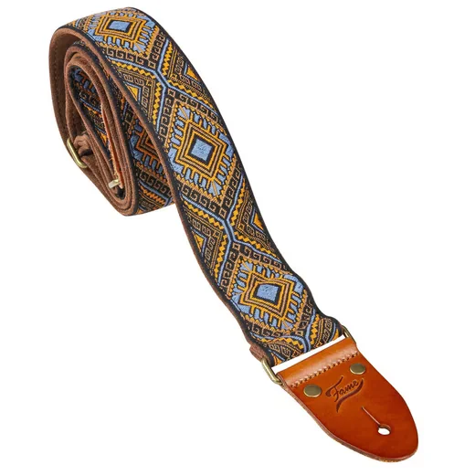 FAME Gitarrengurt Classic Jacquard Gurt 4