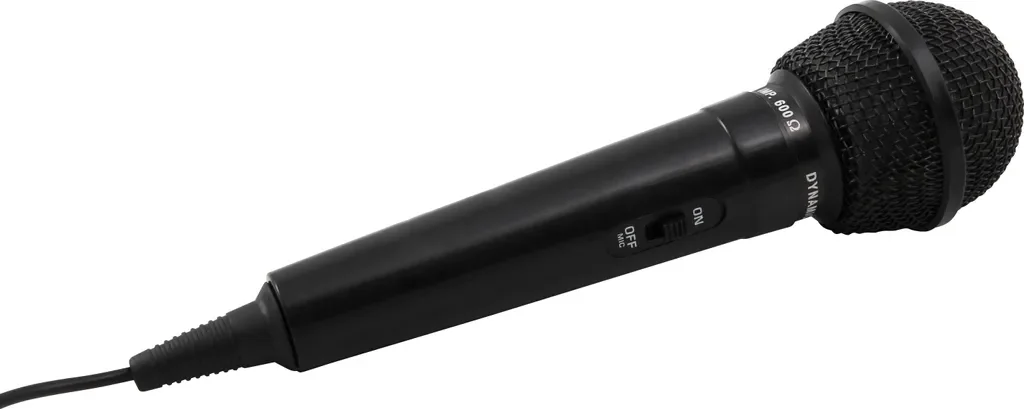 HOLLYWOOD DM-202 Dynamisches Mikrofon 600 Ohm, 70-12000Hz, mit Adapter