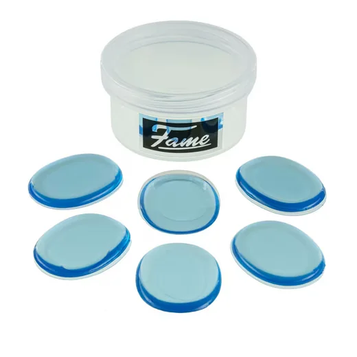 FAME Space Gel Damper Pads Blue für Schlagzeugfelle