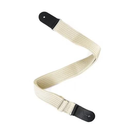 FAME Gitarrengurt Luxury Cotton Ripple Khaki Baumwolle