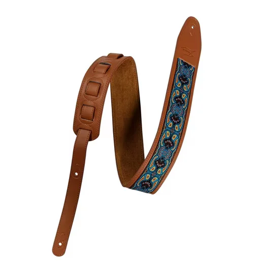 FAME Gitarrengurt Kunstleder verstellbar Custom Design