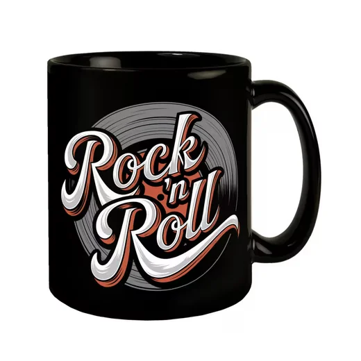 SPEECHEESE Tasse Rock n Roll Schallplatte Kaffeebecher