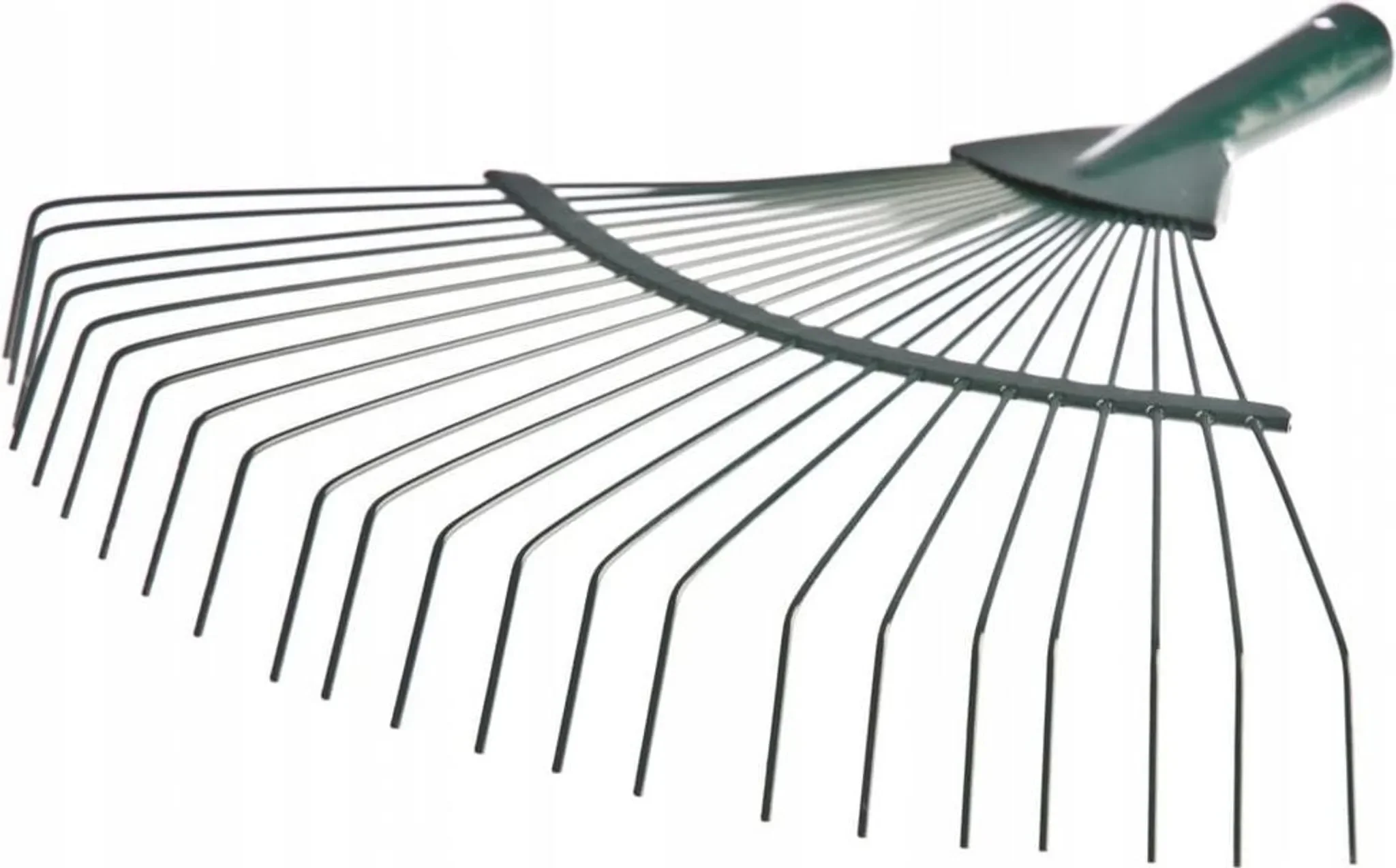 Draht-Gartenrechen für Laub – 40 cm