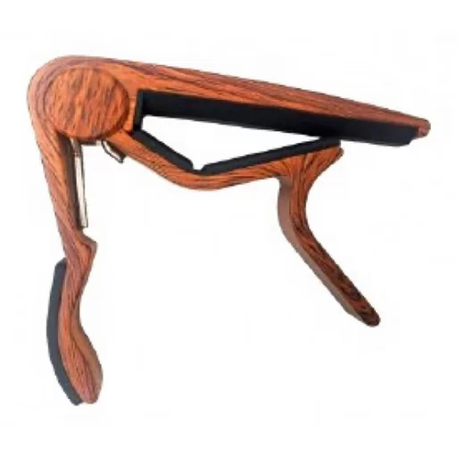 ADMIRA CMCA Kapodaster Holzoptik für Konzertgitarren Einhandbedienung