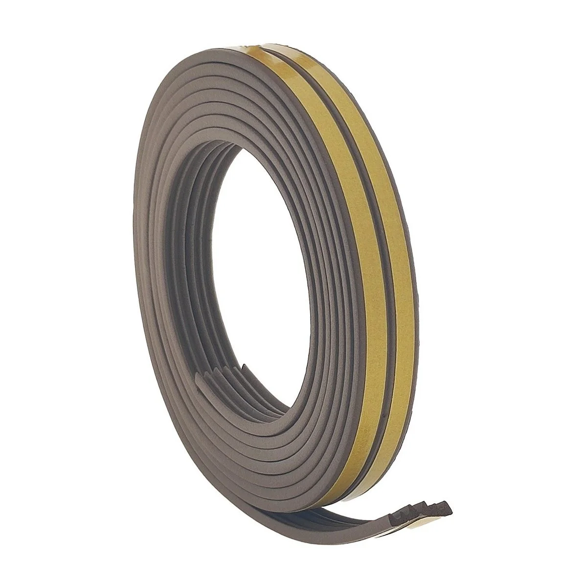Dichtungsband Gummidichtung 2×3 m – E-Profil, braun