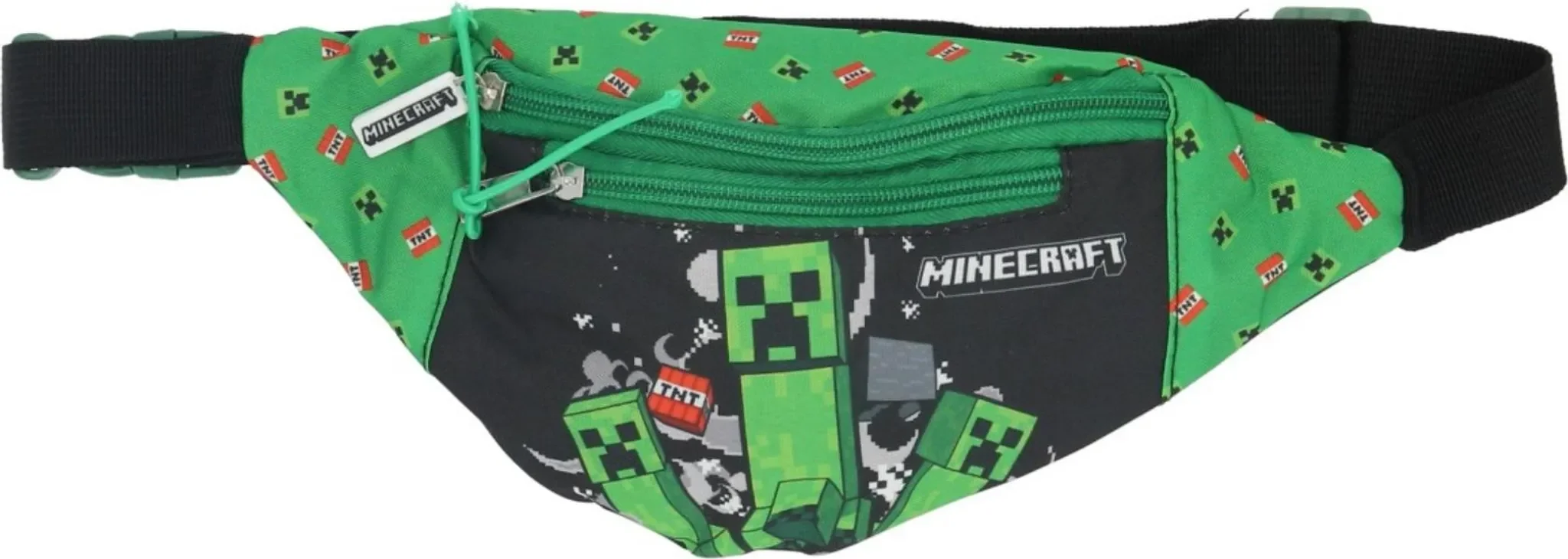 Minecraft Hüfttasche für Kinder – Gürteltasche mit Reißverschluss