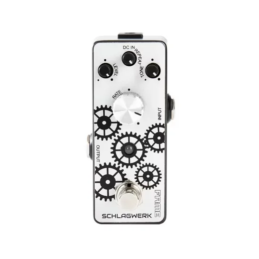 FAME Echo Schlagwerk Delay Echo Reverb Effektpedal für Gitarre kompakt