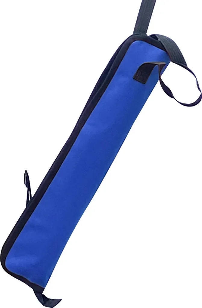 Drumsticktasche aus Oxfordstoff, gepolstert, mit Haken für Sticks