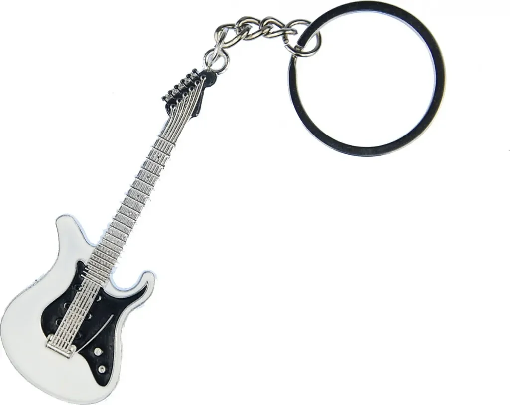 Miniblings E-Gitarre Schlüsselanhänger Schlüsselring für Gitarristen