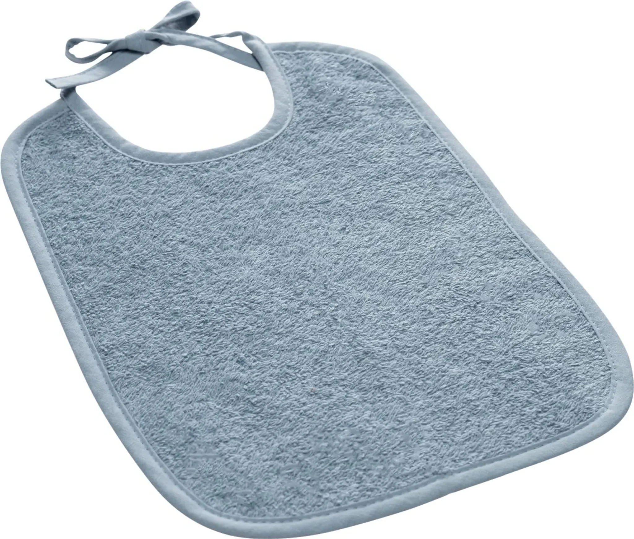 Lätzchen mit Kordelzug – Blau, 100 % Baumwolle