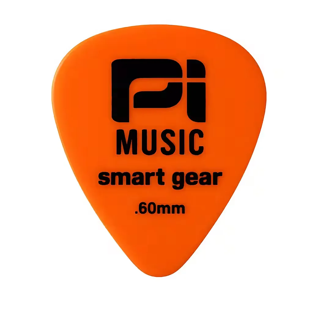 PI-MUSIC Gitarrenplektrum 0,6 mm Light Orange