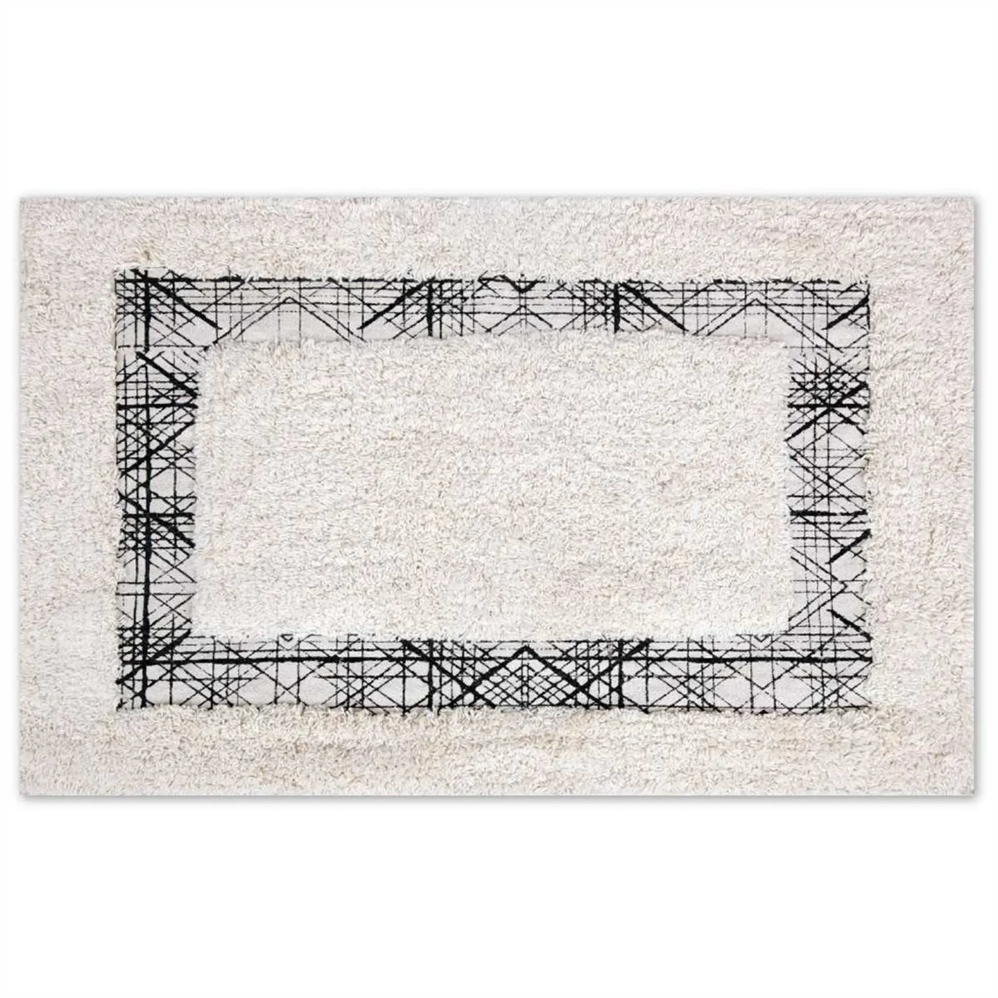 Badematte Badezimmer-Teppich 50 × 80 cm – Design Lines