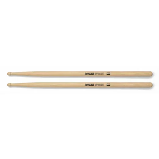 ROHEMA Classic 5AB Drumsticks Hickory mit Holztip