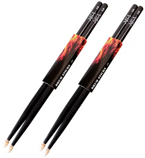 MSA Drumsticks 5A Ahornholz 2 Paar Schlagzeugstöcke